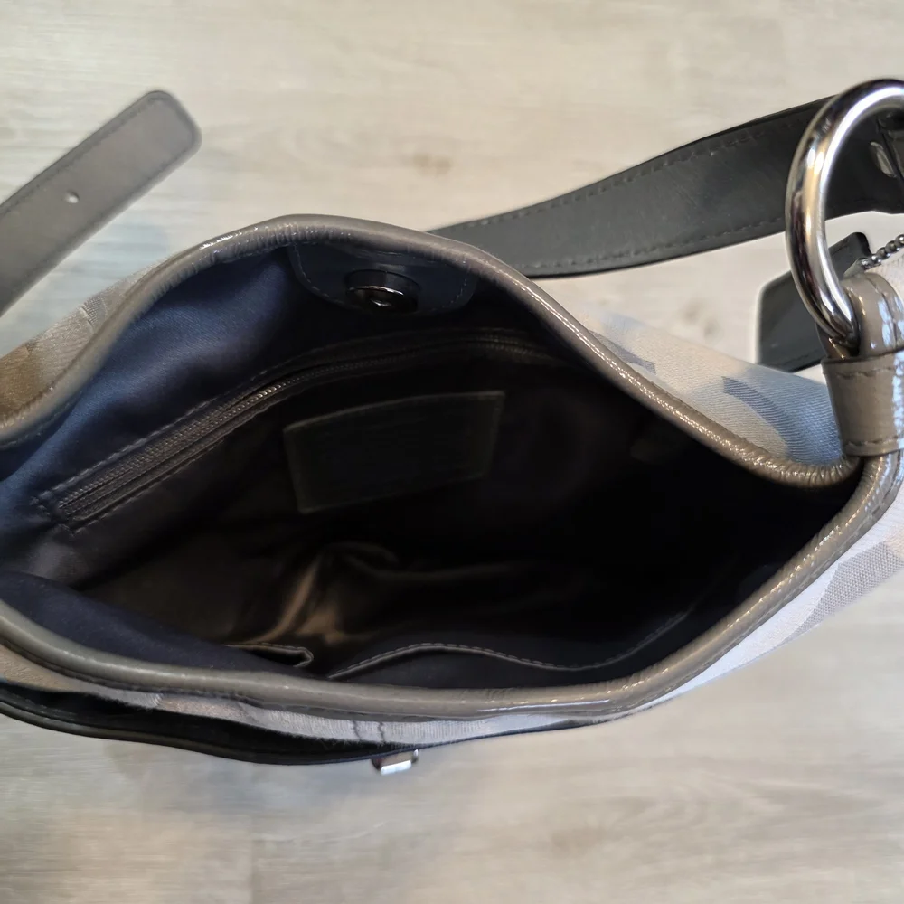 Coach Penelope Gray Shoulder Crossbody Bag - Picture 7 of 7